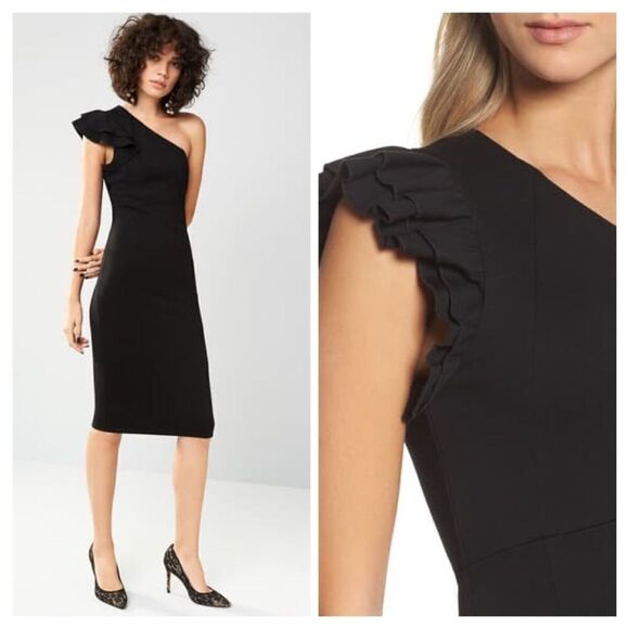 Felicity & Coco Marilyn One-Shoulder Sheath Dress - Picture 1 of 8